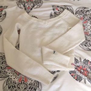 Hollister sweater cropped
